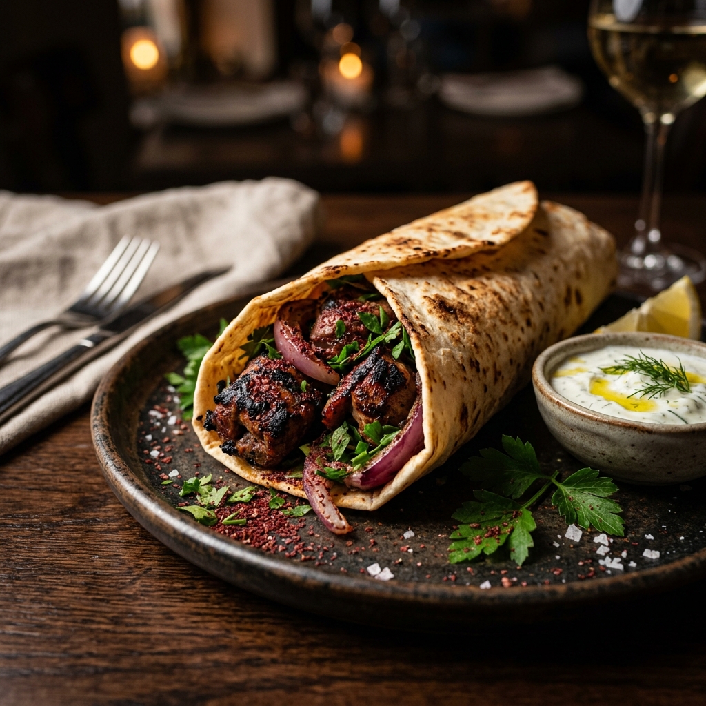 Adana Kebab Wrap