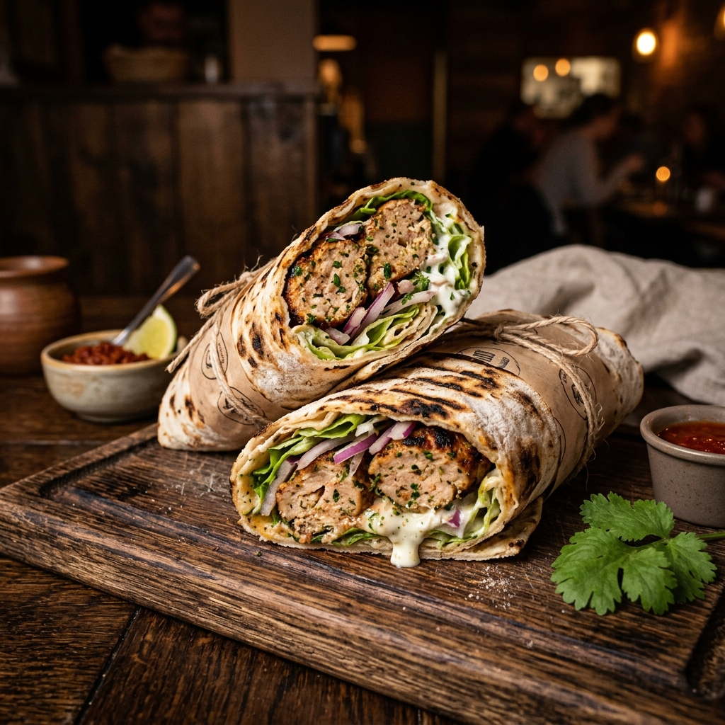 Chicken Kebab Wrap